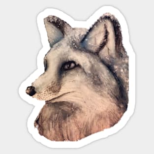 Arctic Fox Sticker